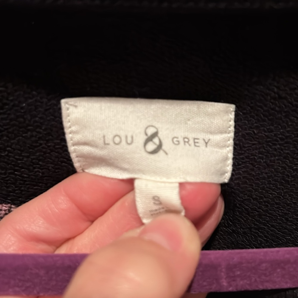 Lou & Grey Hearts Cozy Cotton Sweatshirt - Picture 4 of 6